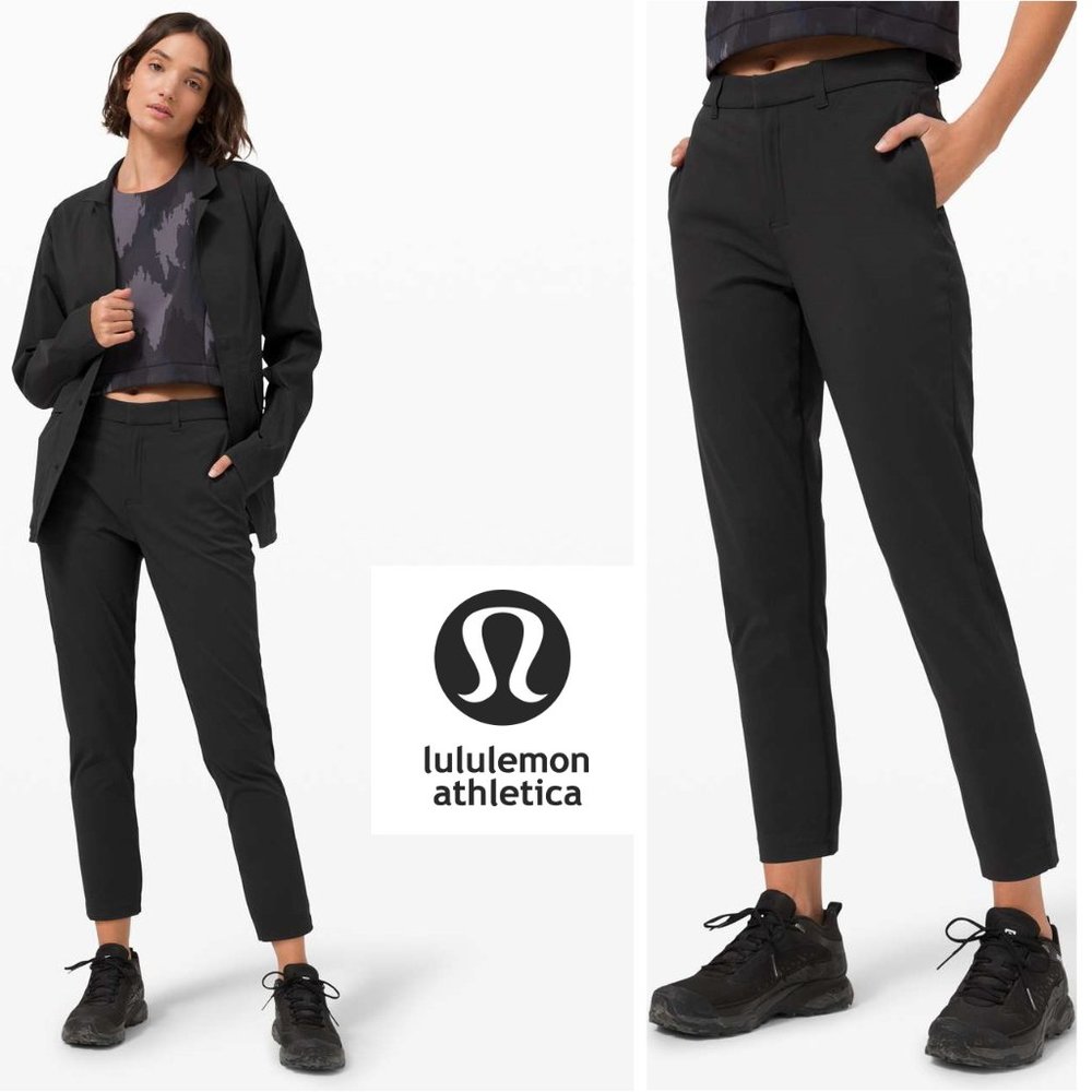 Lululemon Women's Take The Moment Robert Geller Pant Trousers Sz 10